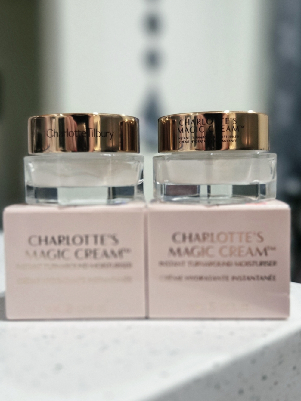 Charlotte Tilbury Magic Cream - Hydrating Face Moisturizer X2 15ml